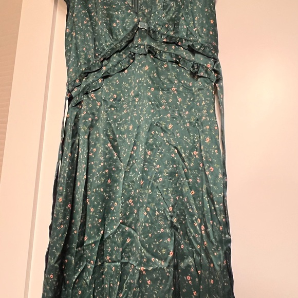 Reformation Kaye Silk Dress sz 2 - Picture 5 of 5